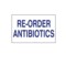 Nevs Printed Chart Tape - Reorder Antibiotics, PK3 NT-86 - alternate 1